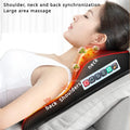 Car Home Use Electric Massage Cushion Neck Shoulder Waist Back Full Body Relax Massage Pillow