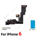 100% Test Top Small Proximity Ambient Light Sensor Front Camera Flex Cable For iPhone 11 Pro X Xr Xs Max 6 6s 7 8 Plus SE 2020