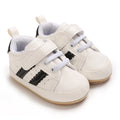 Baby Shoes For Men And Women Aged 0-1 In Spring And Autumn PU Leather Casual Sports Soft Soled Baby Walking Shoes