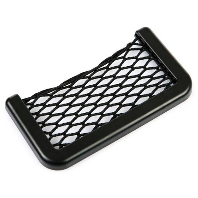 Universal Car Storage Net Automotive Pocket Stowing Tidying Organizer Bag Phone Holder Box Facial Tissue Car Accessories