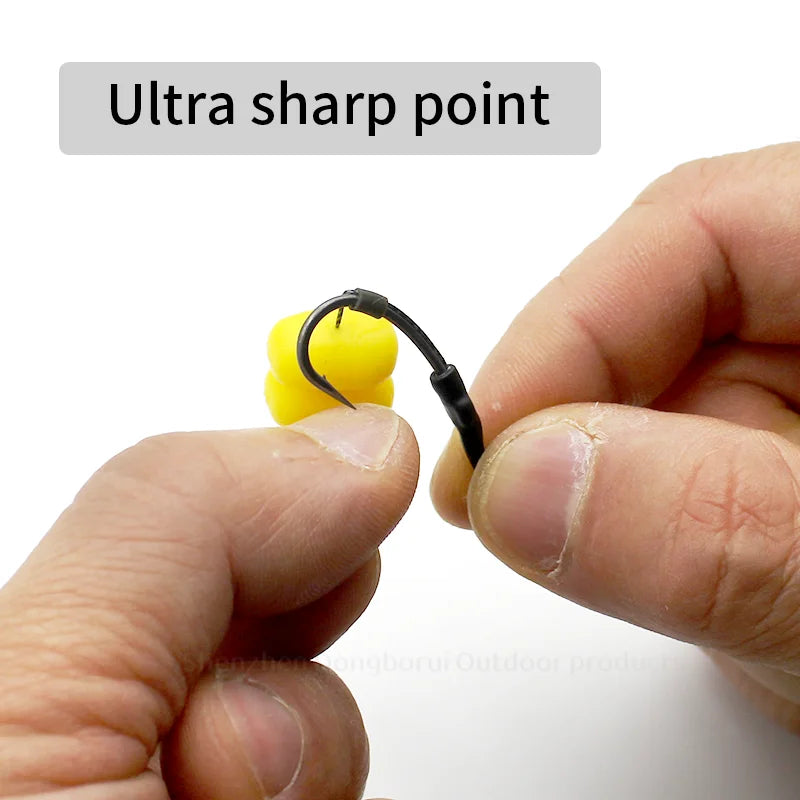 2 packs= Carp Fishing Rig with Corn Balanced Ready Tied | SAMAG