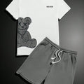 Summer Men's Suit with Bear Print Breathable Lightweight | SAMAG