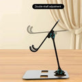 Fashion Universal Foldable Desk Phone Holder Mount Stand For iPhone 12-17 Mobile Phone Holder Tablet Desktop Metal Holder
