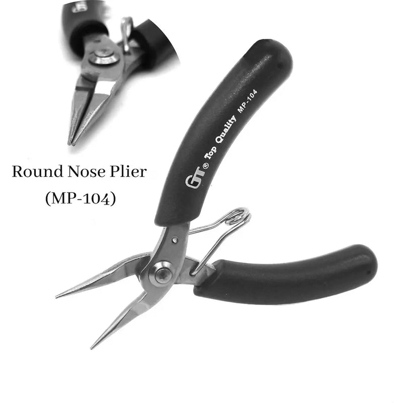 Jewelry Pliers Set, Making Tools, Mini Kit with Wood Pallet, for DIY Crafting Beading - Visuel 16 | SAMAG