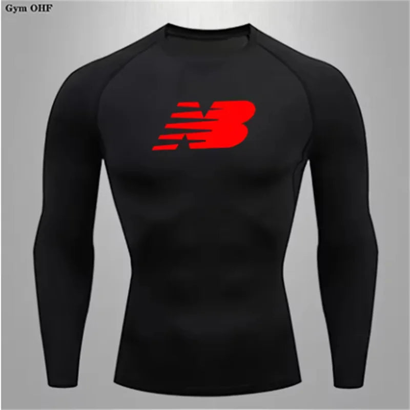 Slim Fit Men's T Shirt for Fitness Leisure Outdoor Sports Basketball Shirt Jogging Comfortable Breathable Quick Drying T Shirts