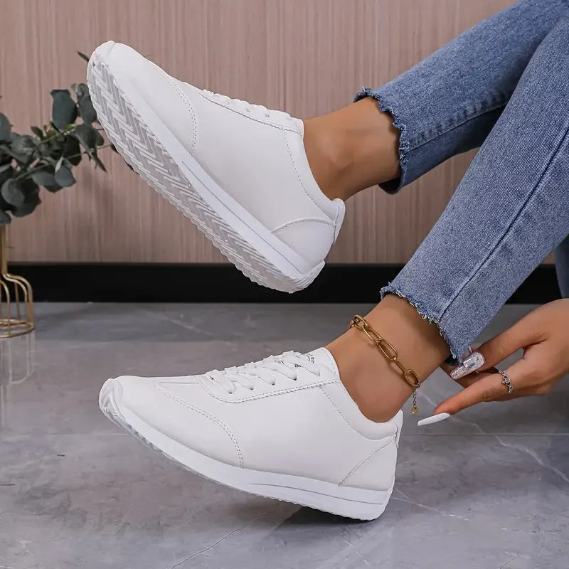 Roman Trendy Spring/Autumn Running Shoes Student Campus Flat Vulcanized Shoes Fashion Sneakers Casual Comfortable Round Head