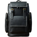 Vintage Crazy Horse Genuine Leather Backpack Men Leather Bagpack Climbing Rucksack male Large Hiking Backpack M814