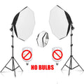 SH 2Pcs 50x70cm Photo Studio Kit With Softbox LED Bulbs Light Tripod for YouTube, Tiktok, Studio Portraits, Photography