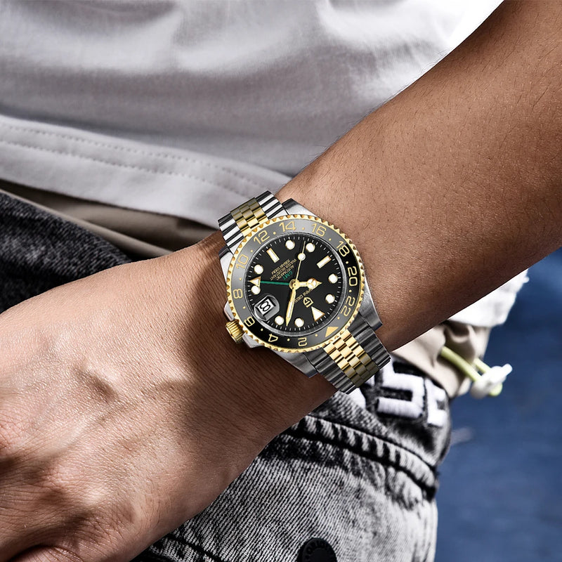 New PAGANI DESIGN Top Luxury Watch 8215 Sports Mechanical Automatic Watch Waterproof Stainless Steel Sapphire Watches for Man