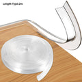 Table Corner Protectors Clear Table Corner Guards Baby Proofing Corner Protector Soft Silicone Furniture Edge Bumper Strip