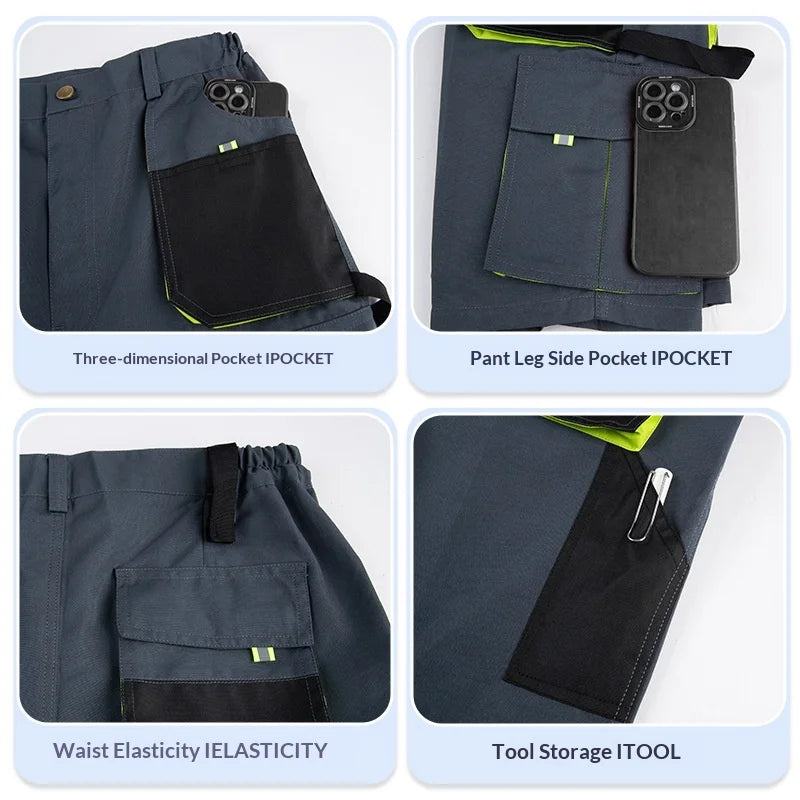 Men's Work Cargo Shorts Outdoor Multi-Pocket Wear | SAMAG