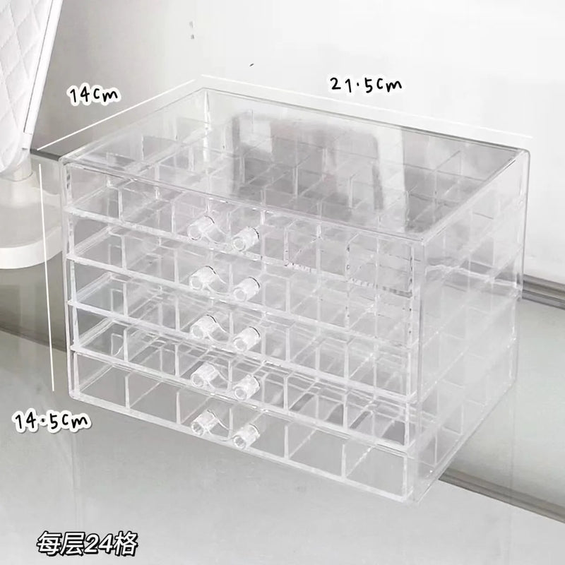 Drawer Style Transparent Jewelry Box Large Capacity Ring Earring Necklace Acrylic Jewelry Sorting Box Jewelry Box Organizer