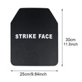 Level NIJ IIIA Protective Composite Steel Plate 25X30CM board tactical insertion board backpack deck defense shield self-defense