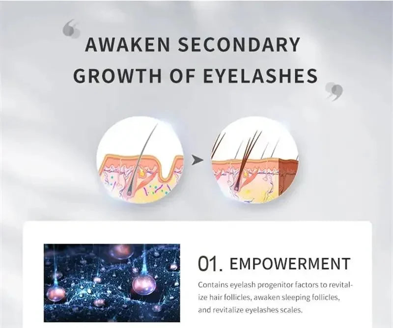 Fast Eyelash Growth Serum Eyebrow Hair Growth Anti Hairs Loss Product Prevent Baldness Fuller Thicker Lengthening Eyebrow Makeup
