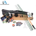 Maximumcatch Premier Fly Fishing Rod Reel Combo Complete Kit with Line Case 4 Piece Fly Rod Outfit for Beginner Anglers