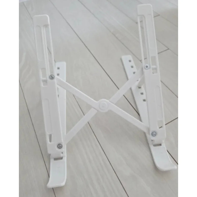 2026 ABSPlastic Adjustable Laptop Stand-6-Level Height, Foldable & Portable Design For8-16” Laptops,Enhanced Ventilation & Heat