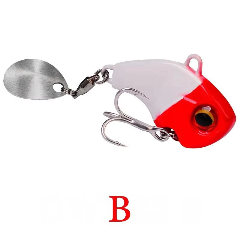 Fishing Lures Wobble Rotating Metal Vib Vibration Bait | SAMAG