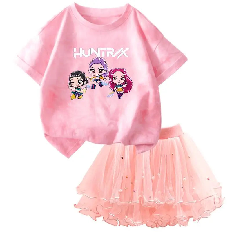 K - Pop Hunters Zoey Mira Rumi Kids T Shirt Summer Girl - View 17 | SAMAG