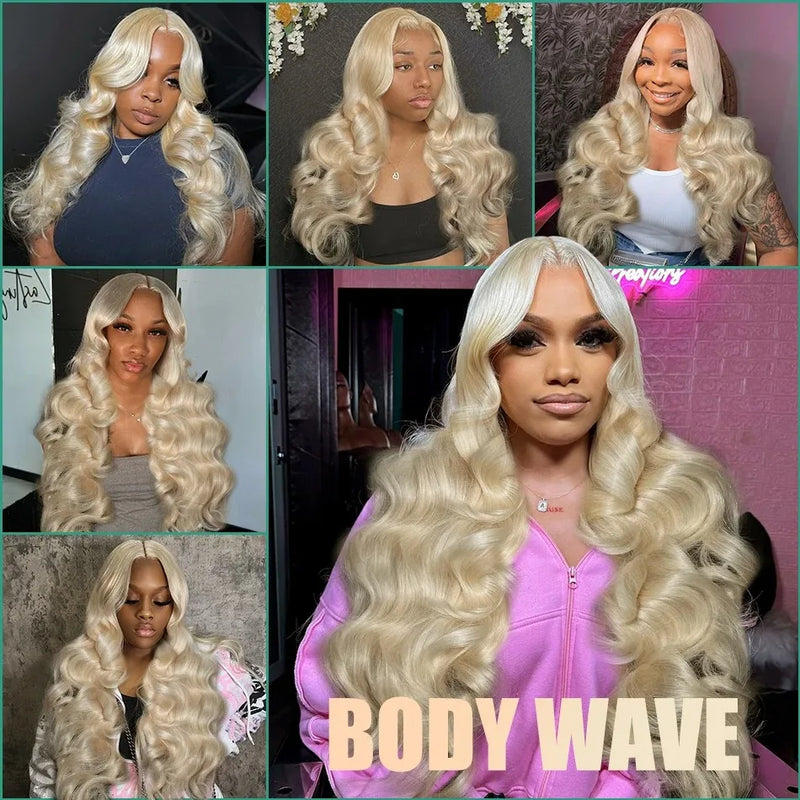 180Density Honey Blonde Wig Long Body Wave Lace Front Wigs Blonde 13x4 Hd Lace Frontal Wig Pre Plucked Daily Wear For Women