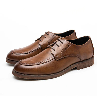 Classic Casual Business Leather Shoes Men Social Wedding | SAMAG