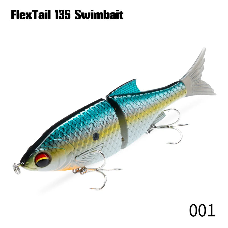 Hunthouse FLEXTAIL 135 Pencil Swimbait Fishing Lure | SAMAG