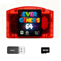 SC64 5000 in 1 N64 Game Cartridge Open Source Flash Card 16GB/32GB Free TF Card For Nintendo 64 Support N64DD/SNES/GBC Games