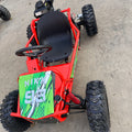 Steering wheel kart beach bike with differential, electric start, reverse, 212 engine karting 8-inch 10 inch tires