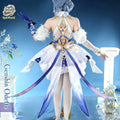 New Arrival Genshin Impact Snezhnaya Odette Cos Women Winter Outfit Halloween Carnival Comic Con Advance Payment Pre-sale