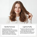 Fluffy Hair Serum With Built-In Brush Nourishing Scalp Hydrate Strengthening Volumizing Essence Korean Hair Care Scalp Massager