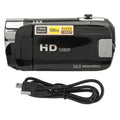 16MP Digital Camera HD Video Camcorder 2.4 Inch Rotatable Screen 16X Digital Zoom Video Camera Recorder USB Connection Port