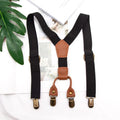 Elastic for Kids Suspenders Y - back 4 Clips Adjustable Trouser Braces Belt for Children Party Fashion - Visuel 2 | SAMAG