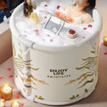 Spa Clearance Bath Tub Free Standing Lazy Soaking Portable Bath Tub Adults Hot Above Ground Badewanne Klappbar Spa Supplies