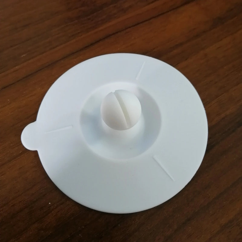 Silicone Mug Cover Food Grade Anti-dust Silicone Hot Cup Lids with Spoon Holder