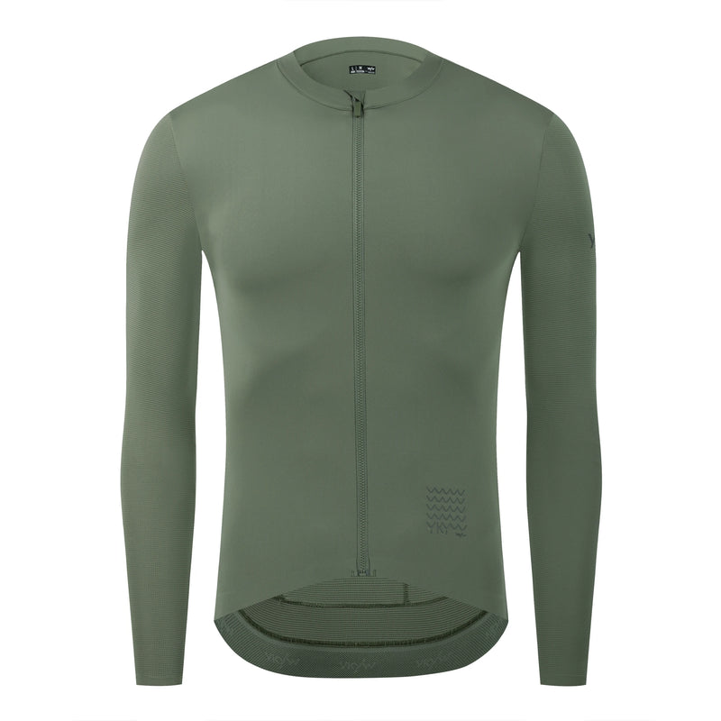 YKYW UPF 50+ Pro Team Thin Cycling Jersey Long Sleeve | SAMAG