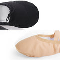 Boys Men Ballet Dance Shoes Adult Girls Soft Canvas Practice Dance Shoes Leather Sole Ballerina Shoes For Ballet