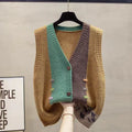 Sweater Knit Cardigan Spring Autumn Women Vest - View 9 | SAMAG