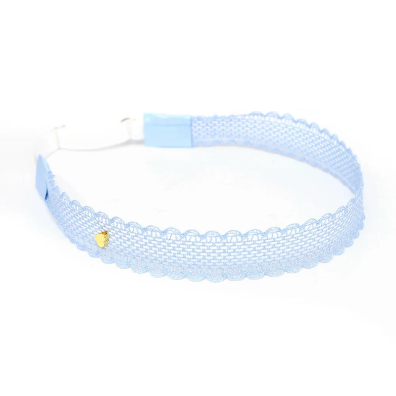 New Fashion Mesh lace edge Hair Accessories Lace Edge Hair Hoops Baby Bow Hair Accessories Hair Straps Girl Decoration