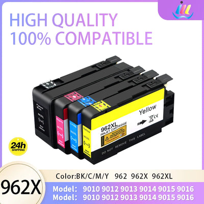 962 962XL Ink Cartridge For HP OfficeJet Pro 9010 9012 | SAMAG