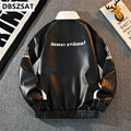 Men 2027  Fleece Warm Motorcycle Coats Biker PU Leather Jackes Mens Trends Stand Collar Slim Overcoat Thick Fur Leather Jackets