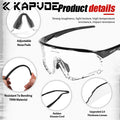 Kapvoe Photochromic Cycling Sunglasses for Men Glasses - View 4 | SAMAG
