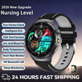 2026 New Health Sport ECG AI Diagnosis Smart Watches Men Heart Rate Blood Pressure IP68 Waterproof Smartwatches For Men Women