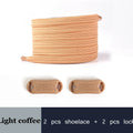 1 Pair No Tie Shoe Laces Elastic Laces for Sneakers Flat Shoelaces Without Ties Shoelace with Lock for Kids Adult Shoestrings