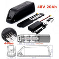 36V 48V 15Ah 20Ah Hailong Li-ion EBike Battery for 1000W 750W 500W Motor, 18650 Pack,Long Range Bicycle Battery,Fast Shipping