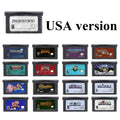 GBA Game Cartridge Final Fantasy Advance Wars Metroid Kirby Golden Sun Doom Breath of Fire for GBA SP Game Collection Gift