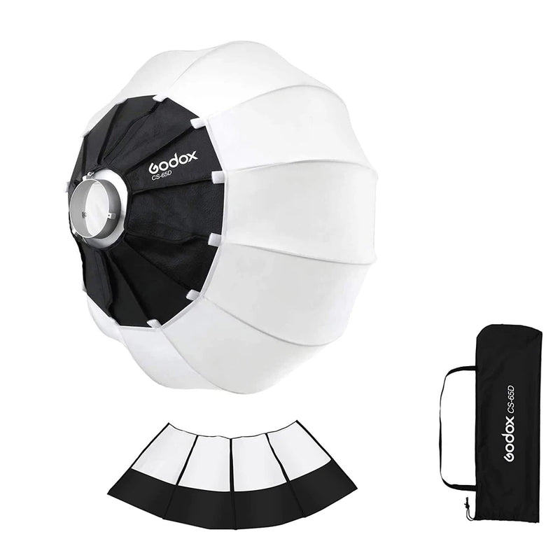 Godox CS-65D 65cm CS-85D 85cm Lantern Quick-install Softbox with Skirt+Carry Bag for Godox Aputure Bowens Mount Studio Flash