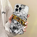 Gyro Zeppeli JoJo Steel Ball Run Phone Case For iPhone 16 Pro Max Case 15 14 13 12 11 8 7 Pro X XR XS Max Soft Transparent Cover