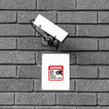 5 Sheets/Pack 5*5in 24 - Hour Surveillance Warning Label - View 4 | SAMAG