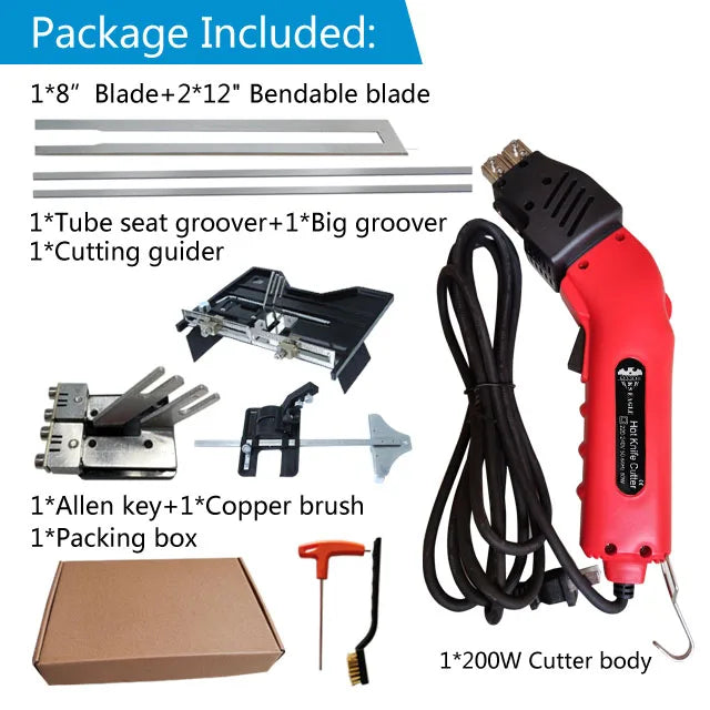 Foam Cutter 110V - 240V Electric Styrofoam Polystyrene Cutting Machine Portable Sponge EPS EPE Heat Wire - View 11 | SAMAG