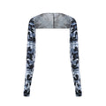 Oversized Integrated Shoulder Ice Sleeves Sun Protection Fake Arm Cover Shawl Unisex Summer Outdoor Cooling Breathable Stretchy