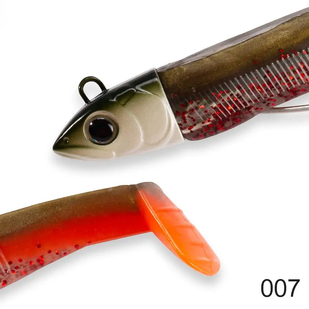 Hunthouse Fishing Barret Minnow Lure 7g/12g/25g/40g/60g/90g/120g JIgging Head Soft Silicone Bait Wobblers For Bass Pike Leurre